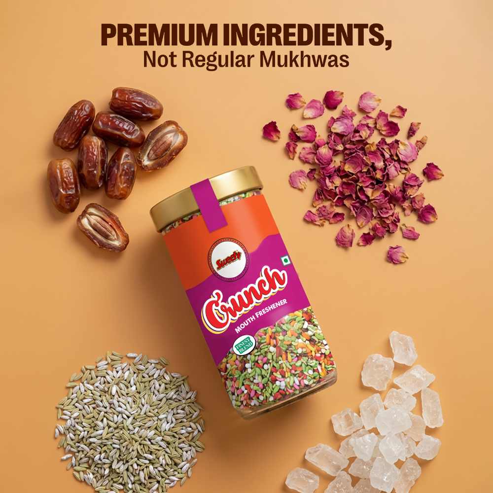 Sweety Crunch Mouth Freshener Jar (170g) - Image 2